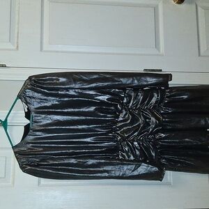 Bar III Shiny Silver Dress